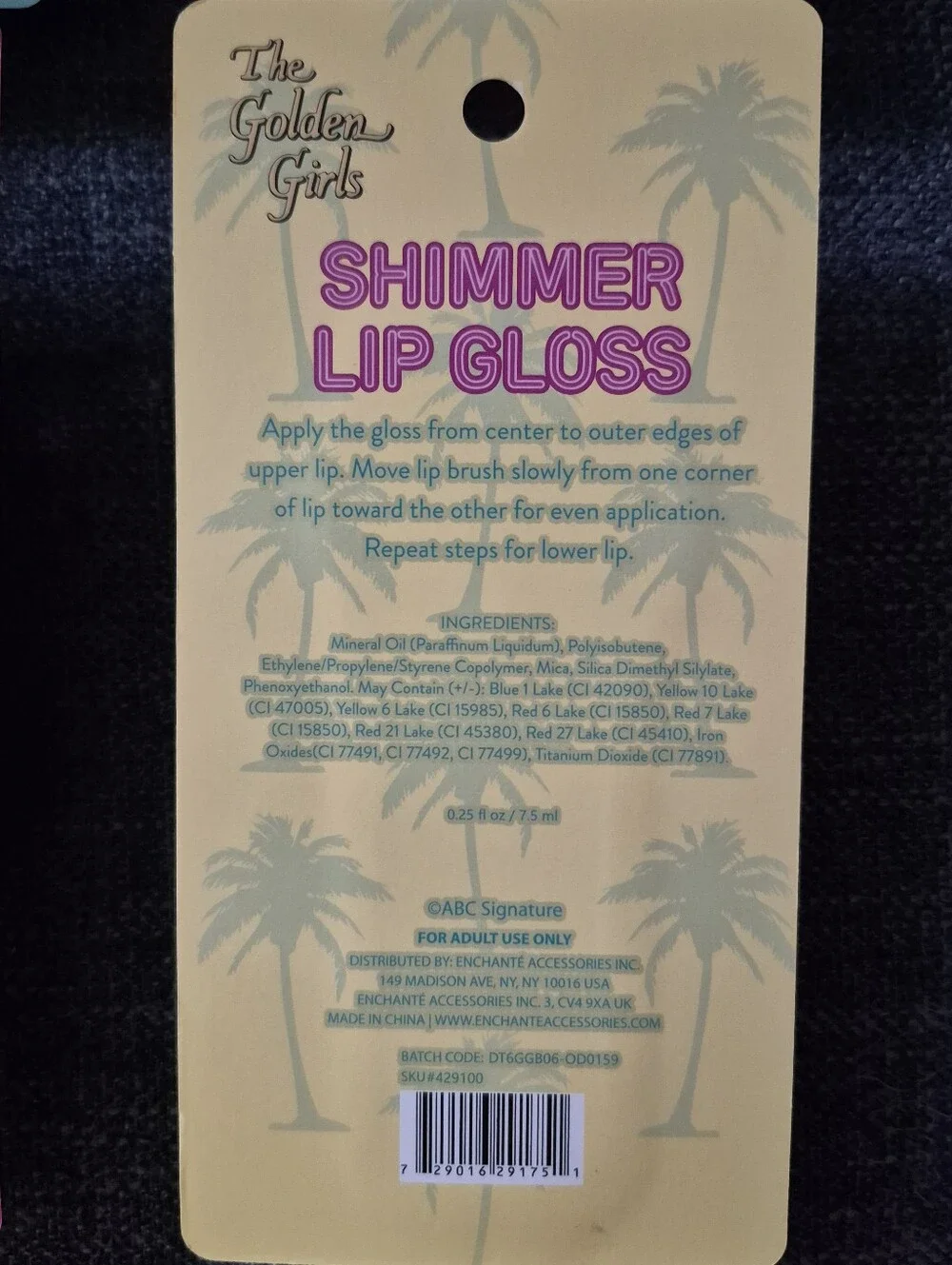 Lip Gloss - Pink Shades (Blanche Blush, Dorothy Dew, Rose Glow, Sophia Shine)